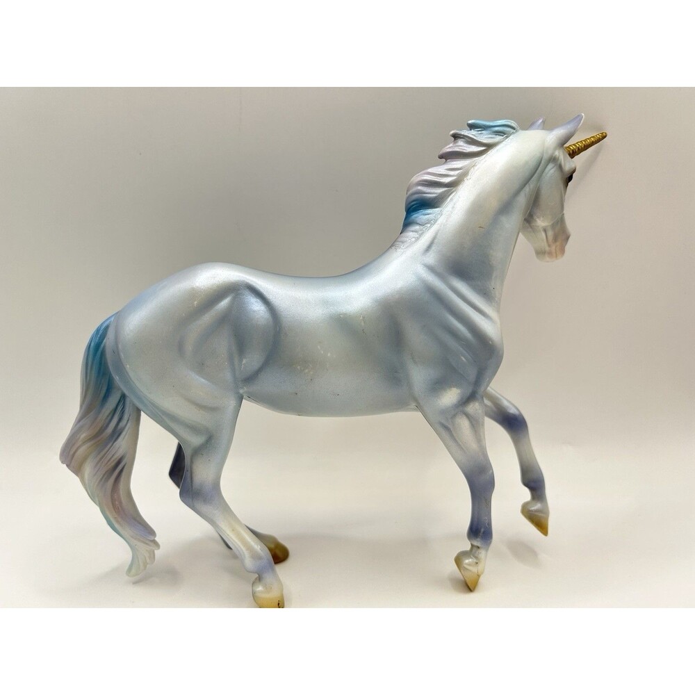 Breyer Paddock Pals Scented Green Unicorn + Serendipity Magical Unicorn Lot Of 2 - Picture 9 of 16